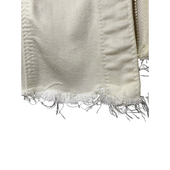 Reformation Lexi Corset Raw Edge Ivory Size 6 Top - Picture 10 of 11